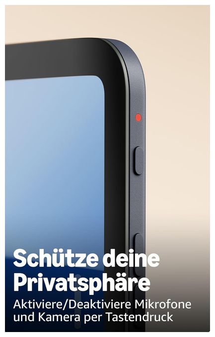 Wlan Lautsprecher mit Bluetooth Amazon Alexa  Echo Show 8 (Grau) 