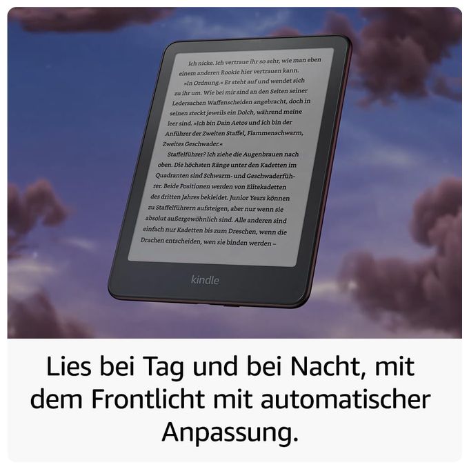 E-Reader 17,8 cm (7 Zoll) 32 GB  Kindle Paperwhite Signature Edition (Schwarz, Metallisch) 
