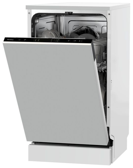 45 cm Geschirrspüler vollintegriert (ohne Front) leise 9 Maßgedecke aquaStop Funktion EGSPV 589 490 