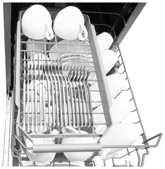 45 cm Geschirrspüler vollintegriert (ohne Front) Leise 10 Maßgedecke aquaStop Funktion EGSPV586900 