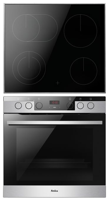 Herdset maxi mit 52,5 cm Induktions Kochfeld EHCX933600E 