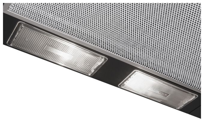 Abluft/Umluft Dunstabzugshaube/Esse Einbau 60 cm (Schwarz) FH664301S 