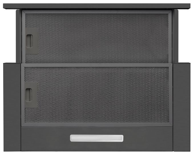 Abluft/Umluft Dunstabzugshaube/Esse Einbau 60 cm (Schwarz) FH664635E 