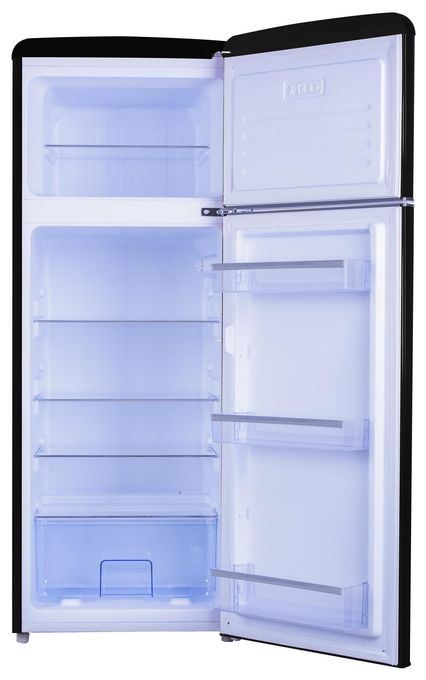 208 l / 44 l Kühl-Gefrierkombi freistehend 180 kWh Jahr  KGC15634S (Schwarz) 