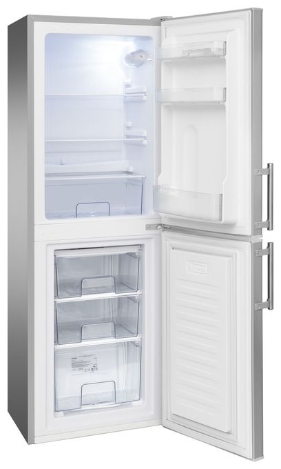 93 l / 45 l Kühl-Gefrierkombi freistehend 118 kWh Jahr  KGC384110E (Edelstahl) 