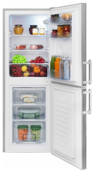 93 l / 45 l Kühl-Gefrierkombi freistehend 94 kWh Jahr  KGC384111E (Edelstahl) 