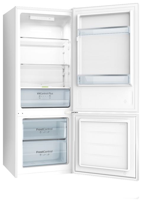153 l / 52 l Kühl-Gefrierkombi freistehend 191 kWh Jahr  KGCL384160W (Weiß) 