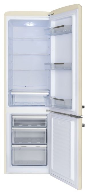 181 l / 63 l Kühl-Gefrierkombi freistehend 162 kWh Jahr  KGCR387101B (Beige) 