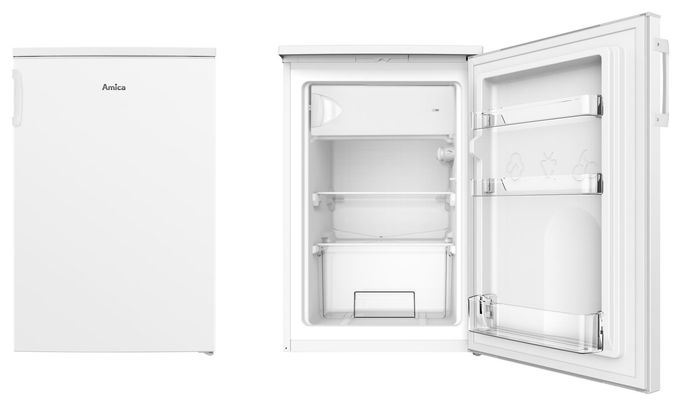 107 l / 94 l Tischkühlschrank EEK: C 87 kWh Jahr  KS361300W (Weiß) 