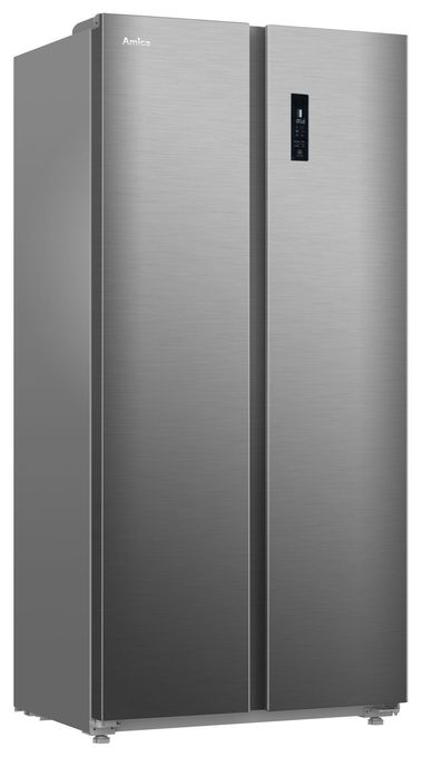 Side-by-Side Kühl-/ Gefrierkombination 261 l / 169 l 285,07 kWh NoFrost 1763 mm x 839 mm  SBSN397100E (Edelstahl) 