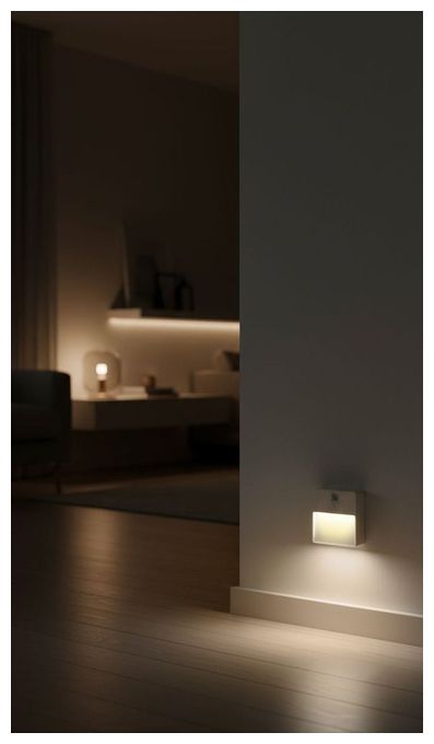 LED Warmweiß, Mehrfarbig Batterie/Akku NL5R Sensor-Nachtlicht 