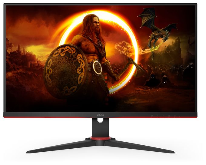 Full HD Monitor 68,6 cm (27 Zoll) 16:9 4 ms 350 cd/m²  27G2SAE/BK (Schwarz, Rot) 