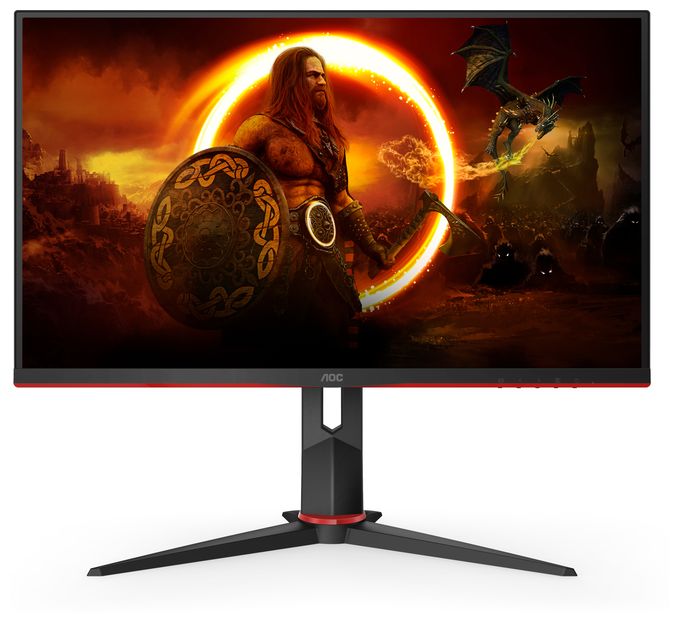 Full HD Monitor 68,6 cm (27 Zoll) 16:9 4 ms 350 cd/m²  27G2SU/BK (Schwarz, Rot) 