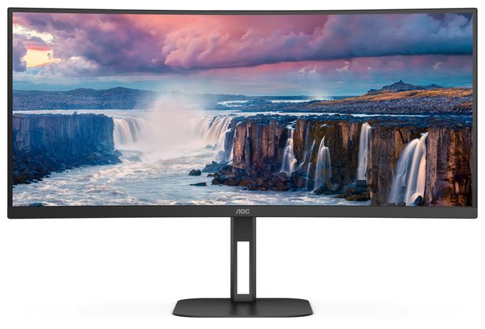 Quad HD Monitor 86,4 cm (34 Zoll) 21:9 4 ms 300 cd/m²  CU34V5C/BK (Schwarz) 