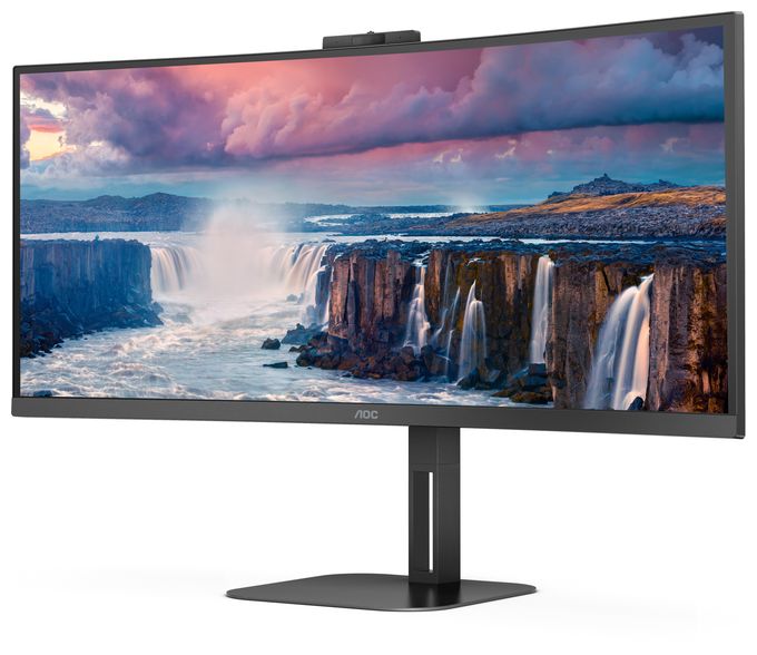 Quad HD Monitor 86,4 cm (34 Zoll) 21:9 4 ms 300 cd/m²  CU34V5CW/BK (Schwarz) 