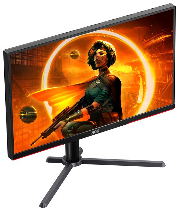 2K Ultra HD Monitor 68,6 cm (27 Zoll) 16:9 1 ms  Q27G3XMN/BK (Schwarz, Rot) 