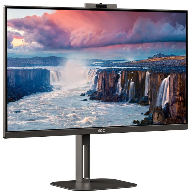 Quad HD Monitor 68,6 cm (27 Zoll) 16:9 4 ms 300 cd/m²  Q27V5CW/BK (Schwarz) 