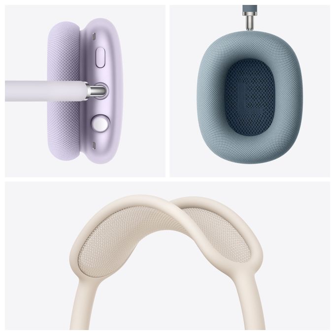 Over Ear Bluetooth Kopfhörer kabellos 20 h Laufzeit USB Typ-C  AirPods Max (Navy) 