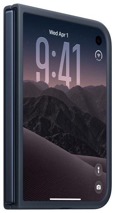 Folio für Apple iPhone Duo  Case (Navy) 