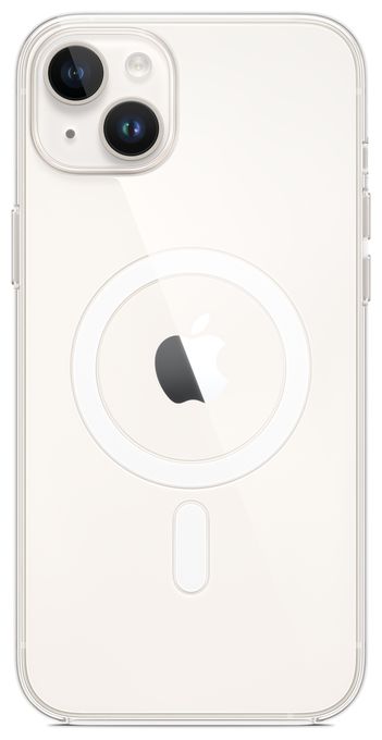 Cover für Apple iPhone 14 Plus  Clear Case mit MagSafe (Transparent) 