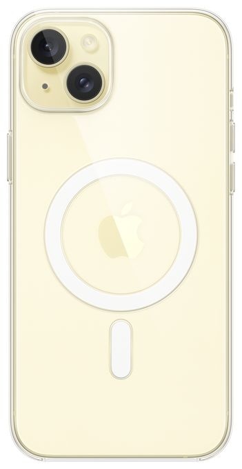 Cover für Apple iPhone 15 Plus  Clear Case mit MagSafe (Transparent) 