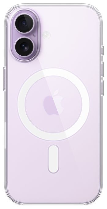 Cover für Apple iPhone 17  Clear Case mit MagSafe (Transparent) 