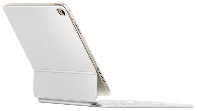 für Apple iPad Air 11-inch (M3) iPad Air 11-inch (M2) iPad Air (5th generation) iPad Air (4th generation) bis 27,9 cm (11")  Magic Keyboard (Weiß) 