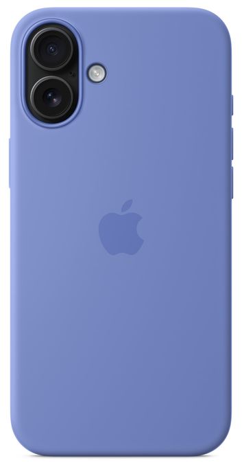 Cover für Apple iPhone 16 Plus  Silikon Case mit MagSafe (Violett) 