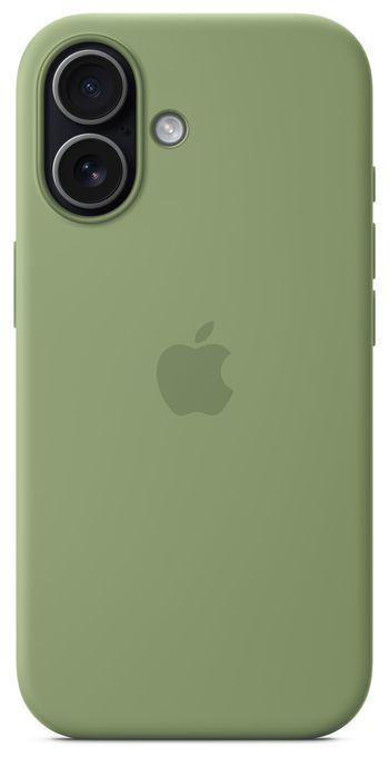 Cover für Apple iPhone 17  Silikon Case mit MagSafe (Grün) 