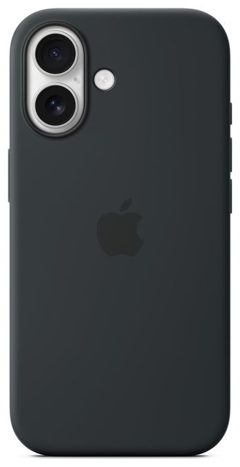 Cover für Apple iPhone 17  Silikon Case mit MagSafe (Schwarz) 
