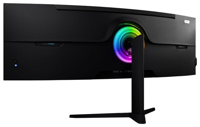 Quad HD Monitor 124,5 cm (49 Zoll) 32:9 4 ms 350 cd/m²  Nova Curved (Schwarz) 