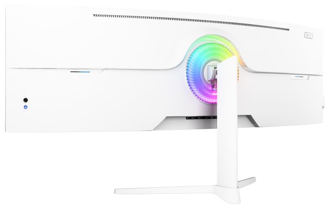 Quad HD Monitor 124,5 cm (49 Zoll) 32:9 4 ms 350 cd/m²  Nova Curved (Weiß) 