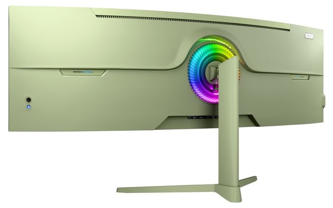 Quad HD Monitor 124,5 cm (49 Zoll) 32:9 4 ms 350 cd/m²  Nova Curved (Grün) 