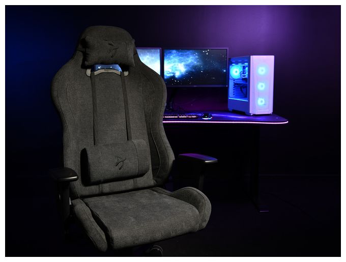 Gamingstuhl bis 120 kg Torretta Soft Fabric 