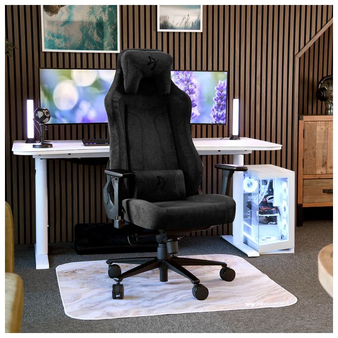 Gamingstuhl bis 145 kg Vernazza Soft Fabric 