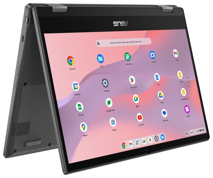 Full HD Notebook 35,6 cm (14 Zoll) 1920 x 1080 Pixel 128 GB eMMC ChromeOS MediaTek max. 2,05 GHz  Chromebook CM1402FM2A-EC0015 (Grau) 