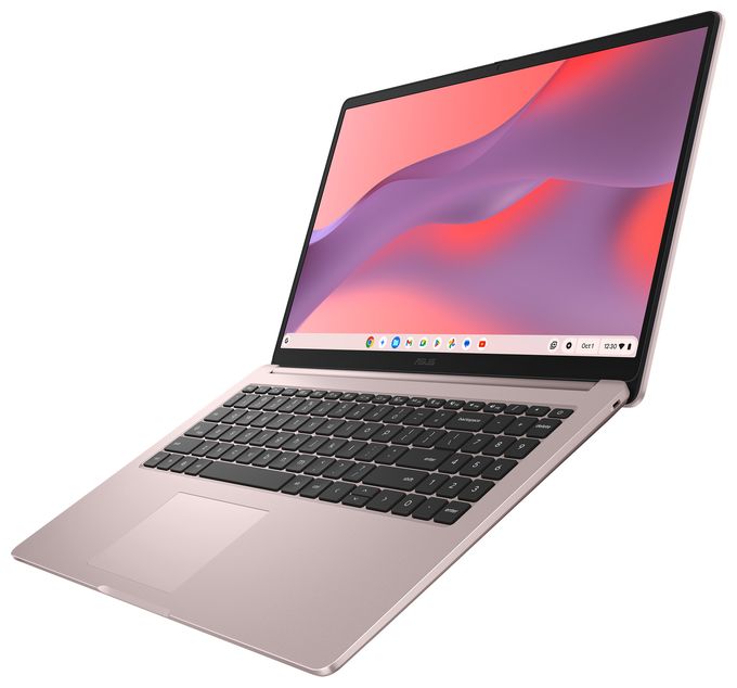 Full HD Notebook 39,6 cm (15.6 Zoll) 1920 x 1080 Pixel 128 GB eMMC ChromeOS MediaTek Kompanio max. 2,6 GHz  Chromebook CM1505CM4A-S70032 (Pink) 