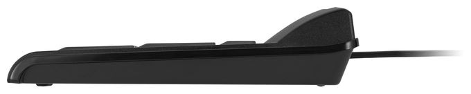 Heimbüro Tastatur USB  KU100 Smart Card (Schwarz) 