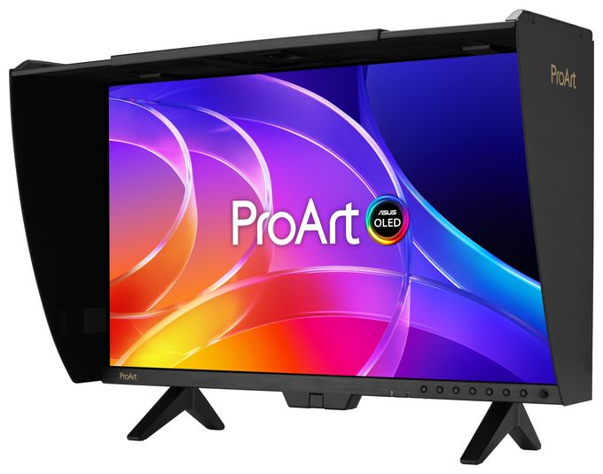 4K Ultra HD Monitor 67,3 cm (26.5 Zoll) 16:9 0,1 ms 250 cd/m²  ProArt OLED PA27USD (Schwarz) 