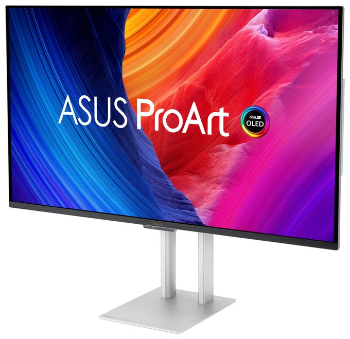 4K Ultra HD Monitor 80 cm (31.5 Zoll) 16:9 0,1 ms 250 cd/m²  ProArt OLED PA32UCDM (Silber) 
