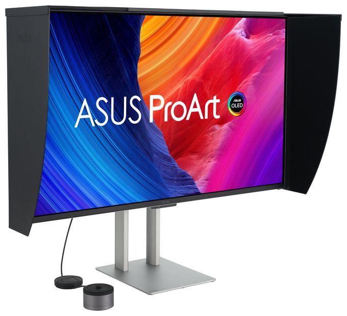 4K Ultra HD Monitor 80 cm (31.5 Zoll) 16:9 0,1 ms 250 cd/m²  ProArt PA32UCDMR-K (Schwarz, Silber) 