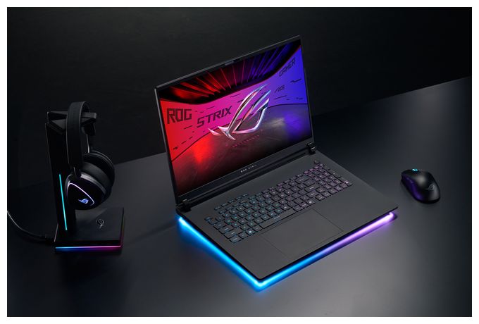 WQXGA Notebook 40,6 cm (16 Zoll) 2560 x 1600 Pixel 1 TB SSD Windows 11 Home Intel Core Ultra 9 max. 5,4 GHz  ROG Strix SCAR 16 G635LX-RW110W (Schwarz) 