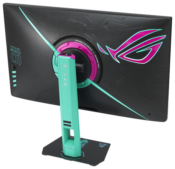 Quad HD Monitor 68,6 cm (27 Zoll) 16:9 1 ms 400 cd/m²  ROG Strix XG27ACMEG-G Hatsune Miku Edition (Mehrfarbig) 