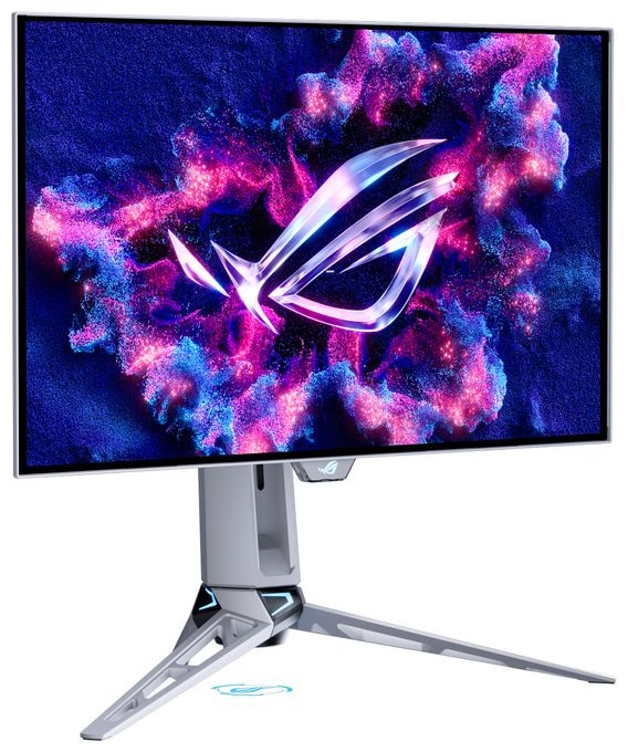 Quad HD Monitor 67,3 cm (26.5 Zoll) 16:9 0,02 ms  ROG Swift OLED PG27AQWP-W (Silber) 