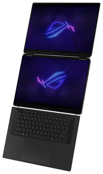 2K Ultra HD Notebook 40,6 cm (16 Zoll) 2880 x 1800 Pixel 2 TB SSD Windows 11 Home Intel Core Ultra 9 max. 4,9 GHz  ROG Zephyrus Duo GX651AR-SR042W (Grau) 
