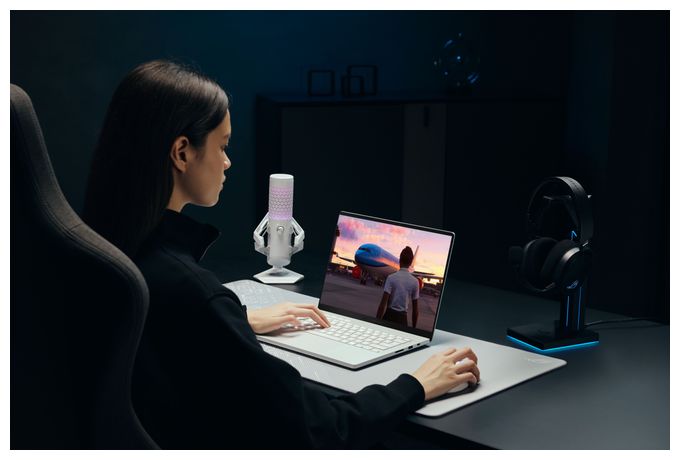 2K Ultra HD Notebook 35,6 cm (14 Zoll) 2880 x 1800 Pixel 2 TB SSD Windows 11 Home Intel Core Ultra 9 max. 4,9 GHz  ROG Zephyrus GU405AR-SY044W (Weiß) 