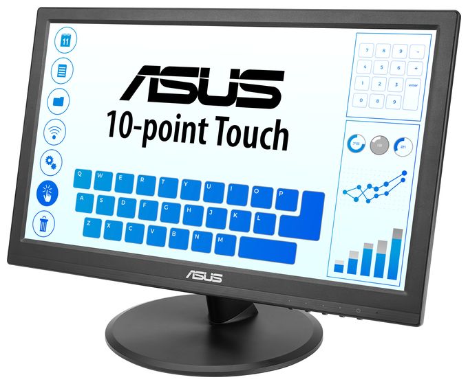 Full HD Monitor 39,6 cm (15.6 Zoll) 16:9 5 ms 220 cd/m²  Touch VT169HE (Schwarz) 