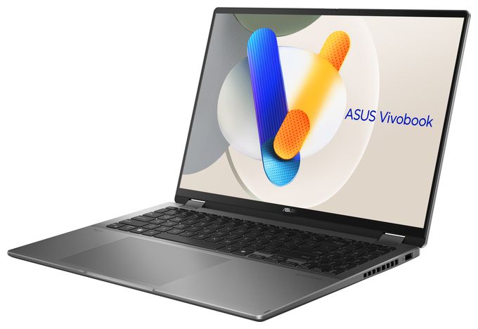 WUXGA Notebook 40,6 cm (16 Zoll) 1920 x 1200 Pixel 512 GB SSD Windows 11 Home Intel Core Ultra 7 max. 4,8 GHz  Vivobook Flip TP3607SA-SI716W Copilot+ PC (Grau) 