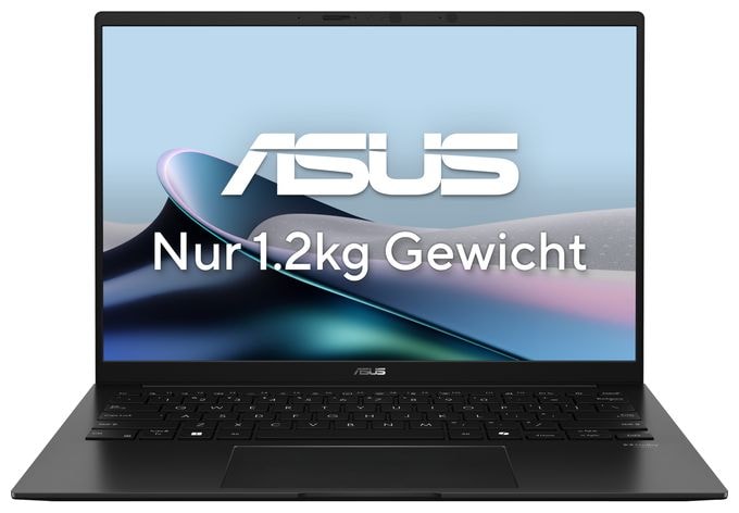 WUXGA Notebook 35,6 cm (14 Zoll) 1920 x 1200 Pixel 1 TB SSD Windows 11 Home AMD Ryzen 7 max. 4,6 GHz  Zenbook 14 UM3406GA-QD030W Copilot+ (Schwarz) 