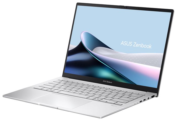 WUXGA Notebook 35,6 cm (14 Zoll) 1920 x 1200 Pixel 1 TB SSD Windows 11 Home Intel Core Ultra 7 max. 5,1 GHz  Zenbook 14 UX3405CA-QD1302W (Silber) 